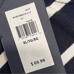 Tommy Hilfiger NEW Navy Blue & White Stripe Knit Belted Dress Photo 4