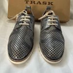 TRASK Lena metallic camouflage perforated boat athletic shoes 7M sneakers Size 7 Photo 4