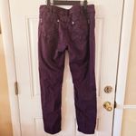 Silver Jeans Silver Jean Co Purple Skinny Jeans Size 32x31 Loose Threading In The Back Seam Photo 1