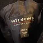 wilson's leather Vintage Wilsons Suede‎ Leather Black Mini Skirt Women’s size 4 Photo 10