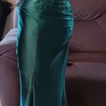 Emerald Green Prom Dress Size 10 Photo 13