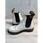 Dr. Martens  2976 YS Womens US 7 Platform Smooth White Leather Chelsea Boots‎ Photo 9