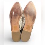 Madewell Women's Snake Print Slingback Flats 9.5 Photo 3