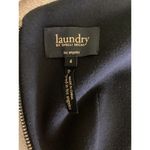 Laundry by Shelli Segal Laundry  Black Dress  Size 4  Sleeveless with Copper Detail Knee Length EUC Photo 6