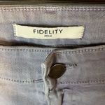 Fidelity Denim Size 26 Lavender Madison Vintage Thread Distressed‎ Jeans NWT Purple Photo 1