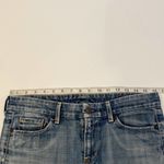 Citizens of Humanity COH Women’s Denim Pencil Slit Skirt Medium Wash EUC Sz 29 Distressed Cotton Photo 8