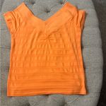 Bandolino Y2K‎  Double V Neck Tee Photo 4