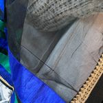 Indian pakistani jamdani type party wear sari with blouse Multiple Photo 9