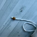 ZARA  White Ribbed Cut Out Bodysuit Size S Photo 6