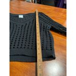 Wild Fable Women’s Sweater Black Crop Top Y2K XS Knit X-Small Photo 5