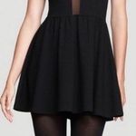For Love & Lemons Lulu Mesh Black Skater Dress Sz S Photo 0