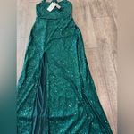 Love by Design  Teal Sequin Dress Photo 9