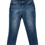 Talbots Boyfriend Jeans Flawless Five-Pocket Denim Blue Cropped Women's Plus 16 Photo 0