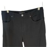 Elie Tahari ‎ Black Tapered Button 4 Pockets Stitching Design Women’s Size Medium Photo 14