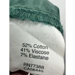 J.Crew Pants Womens 4R Green Stretch Dress Ankle Zip Pocket Trousers Work Office Size 4 Photo 2