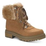 New, Sun + Stone Womens Orlaa Ankle Round Toe Winter & Snow Boots Tan Size 6 Photo 0