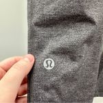 Lululemon  Speed Up Crop 21" Leggings in Heathered‎ Black Gray Size 6 Photo 6