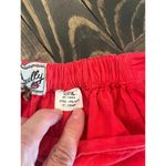 VTG Prairie Western Boho Cottage Cowgirl Peasant Maxi Skirt Large Broomstick Red Photo 7