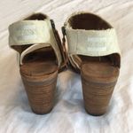 Toms  • Gold Woven Strap Heel Photo 2