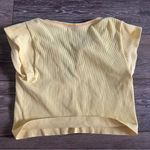 Urban Outfitters  Yellow Out from Under Ribbed Crop Top Photo 2