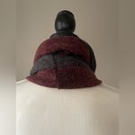 Neck warmer color maroon & grey Gray Photo 4