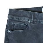 Loft  Ann Taylor Denim Curvy Bootcut Jeans Black Women‎ Size 4 Mid-Rise Stretch Photo 4