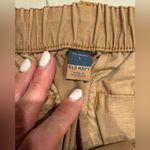 Old Navy  Women's Beige Khaki Everyday Elastic Waist Chino Shorts Stretch Large Photo 7