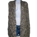 Coldwater Creek  grey & silver sparkly cardigan Photo 0