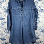 Madewell  Denim Popover Shirt Dress SZ .XS Photo 0