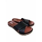 MIA Elissa Slide Sandal 7.5 Black Crisscross Open Toe Photo 1