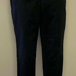 MICHAEL Michael Kors Skinny Black Pants with Gold Tone Hardware Photo 0