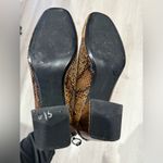 Bershka  Snake Skin Chunky Heel Boots Size 37 EU 7 US Photo 10