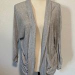 Say Anything - Women's Grey Cardigan Size XXL Pockets Photo 0