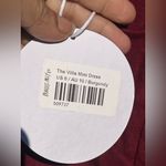 Princess Polly  The Villa Mini Dress In Burgundy Size 6 Photo 12