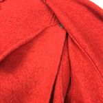 Eileen Fisher Women’s Wool Wrap Front Leather Trim Shoulder Buckle Sweater Photo 4