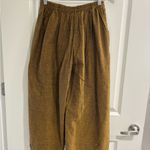 NWT Karma Nepal Craft Brown Wrap Wide Leg Palazzo Pants size 6 approx Photo 7