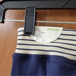 Aerie NWT OFFLINE by  Ribbed Drawcord Hi Rise 7/8 Legging Royal Navy Size Small Photo 2