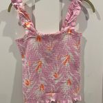 Billabong Pink Floral Tank Photo 0