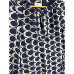 Moulinette Soeurs Anthropologie Moulinette‎ Soeurs Ellipses Mini Dress Navy /Cream / Green Size 2 Photo 3