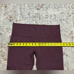 Lululemon  The Flow Crop Il Heathered Bordeaux Drama Leggings Size 12 burgundy Photo 4