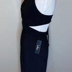 Lulus  NWT halter open back little black dress Small Photo 6