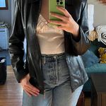 Kasper  Vintage Genuine Leather Jacket Photo 1