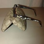 Coach Womens Designer Eyeglasses Roberta 643 Brown with Case Fashion Frames Photo 3