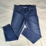 Levi's Levi Womens Size 18 Dark Wash Pull On Stretch Denim Jeans Elastic Waist Pockets Photo 0