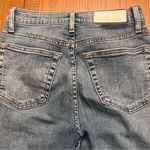 RE/DONE High Rise Button Fly Ankle Crop Stretch Jeans in Light 27 Size 27 Photo 12