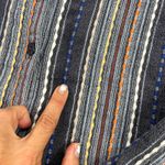 Soft Surroundings Multi Textured Knit Striped Button Up Shirt Long Sleeve Size S Photo 7