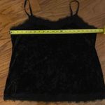 Crushed velvet Black tank top Photo 7
