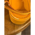 Lands' End Lands’ End ankle strap slide, tangerine size 6  Photo 5