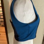 Sincerely Jules Shades of‎ Blue Colorblock Sports Bra Size Medium Photo 5