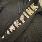 Victoria's Secret Victoria’s Secret Pink Ombre Bling Hoodie Photo 3
